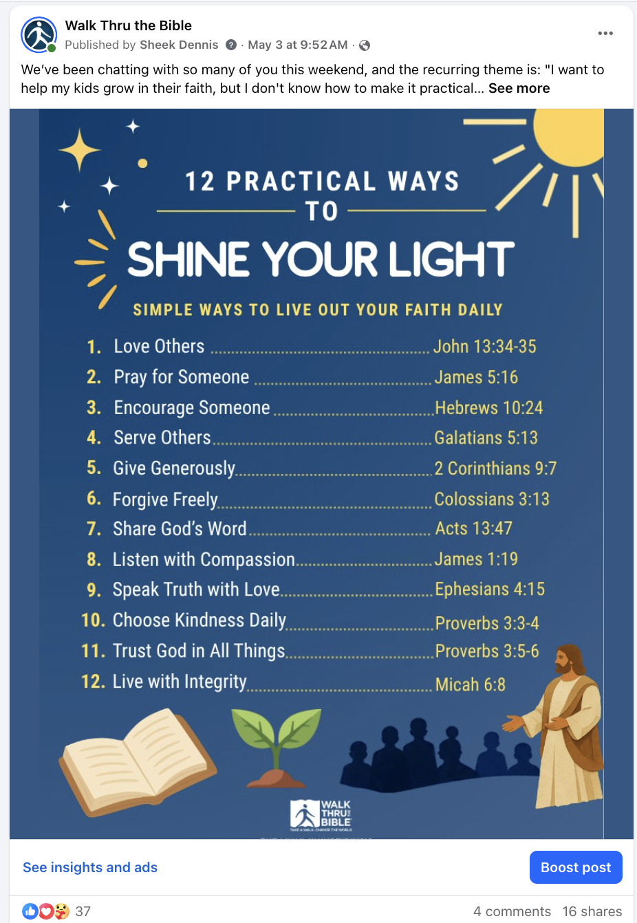 12 Practical Ways to Shine Your Light — carousel